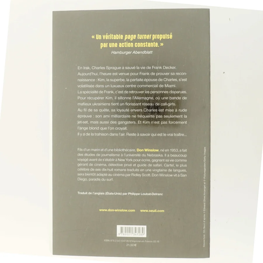 Missing : Germany af Don Winslow (Bog)