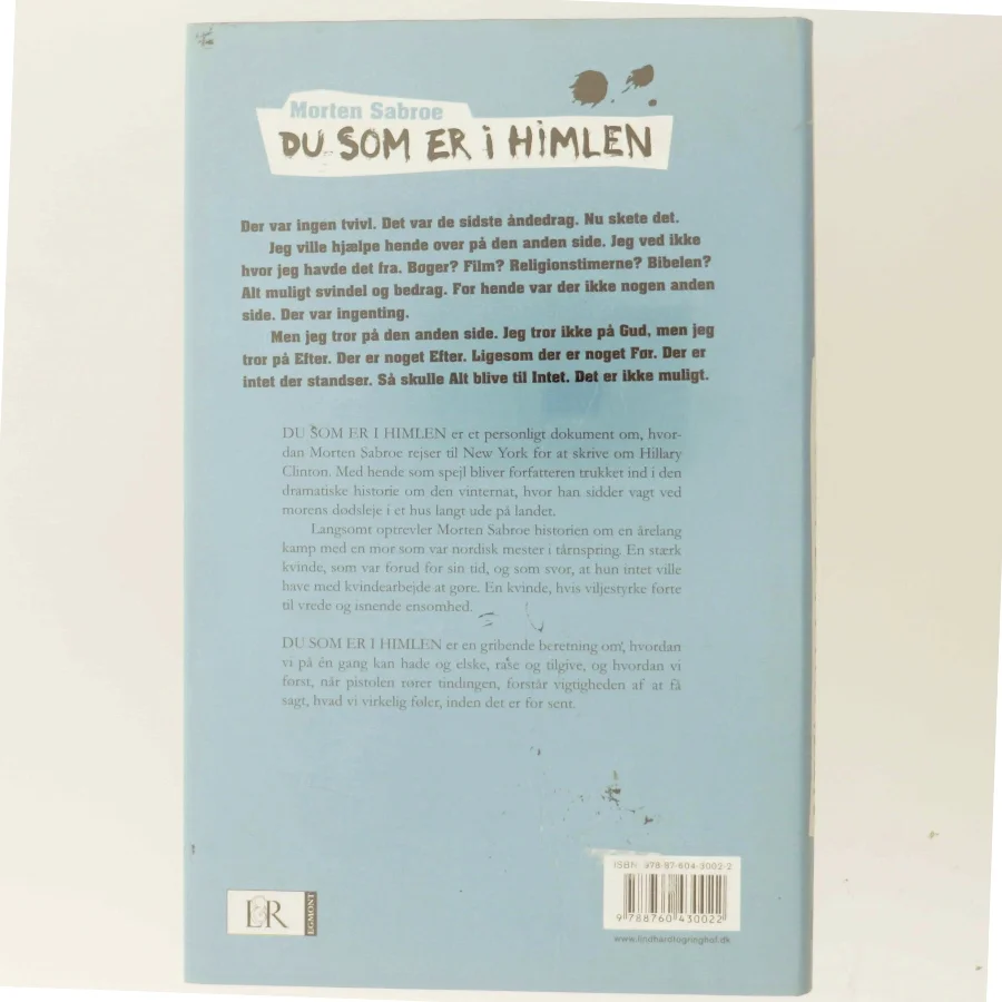 Du som er i himlen af Morten Sabroe (Bog)