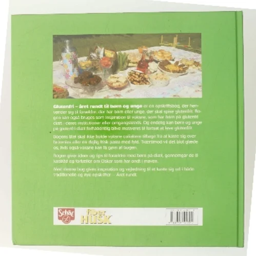 Glutenfri året rundt - til børn og unge (Bog)