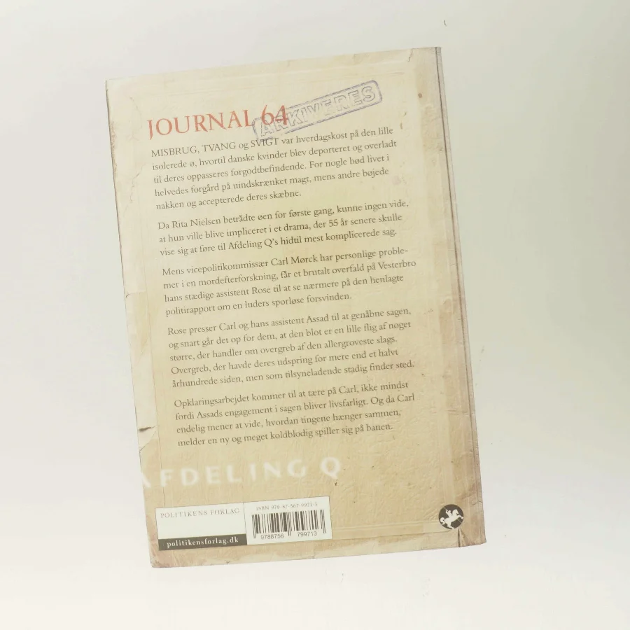 Journal 64 af Jussi Adler-Olsen (Bog)