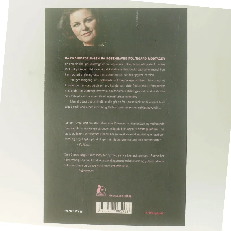 Kald mig prinsesse : krimi af Sara Blædel (Bog)