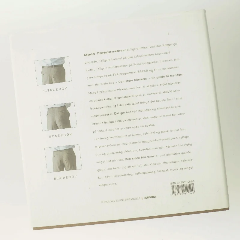 Den store blærerøv : en guide til manden af Mads Christensen (Bog)