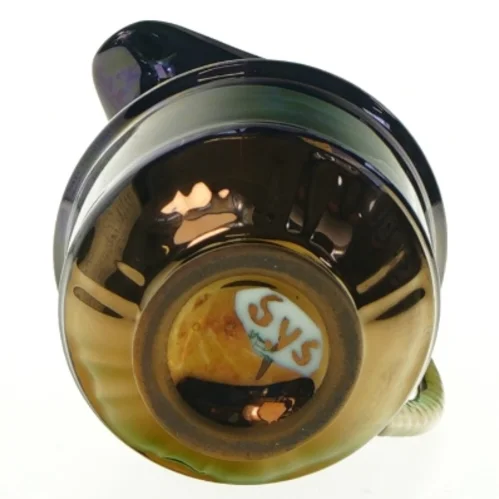 Lille glaseret kande fra Sys (str. 10 cm)