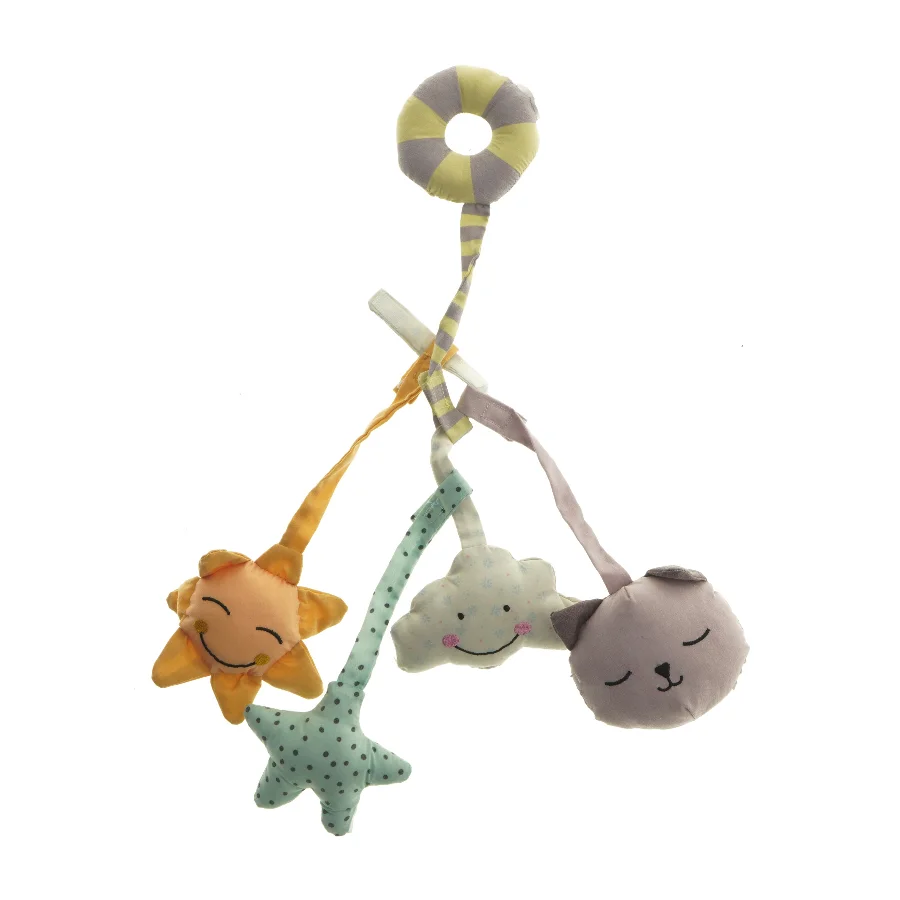 Babylegetøj uro med figurer (str. 48 cm)