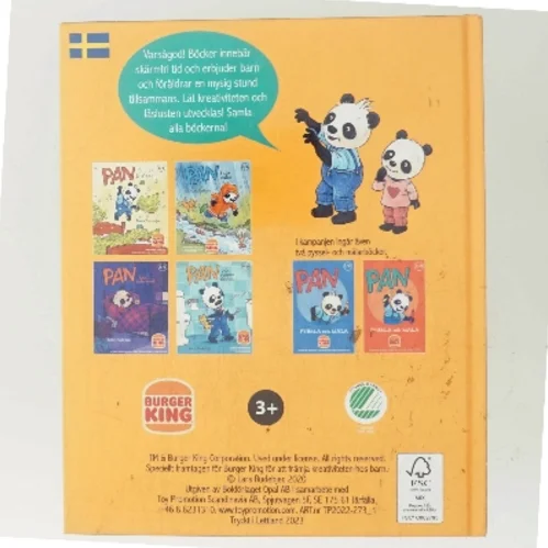 PAN och otursdagen af Lars Rudebjer (Bog)