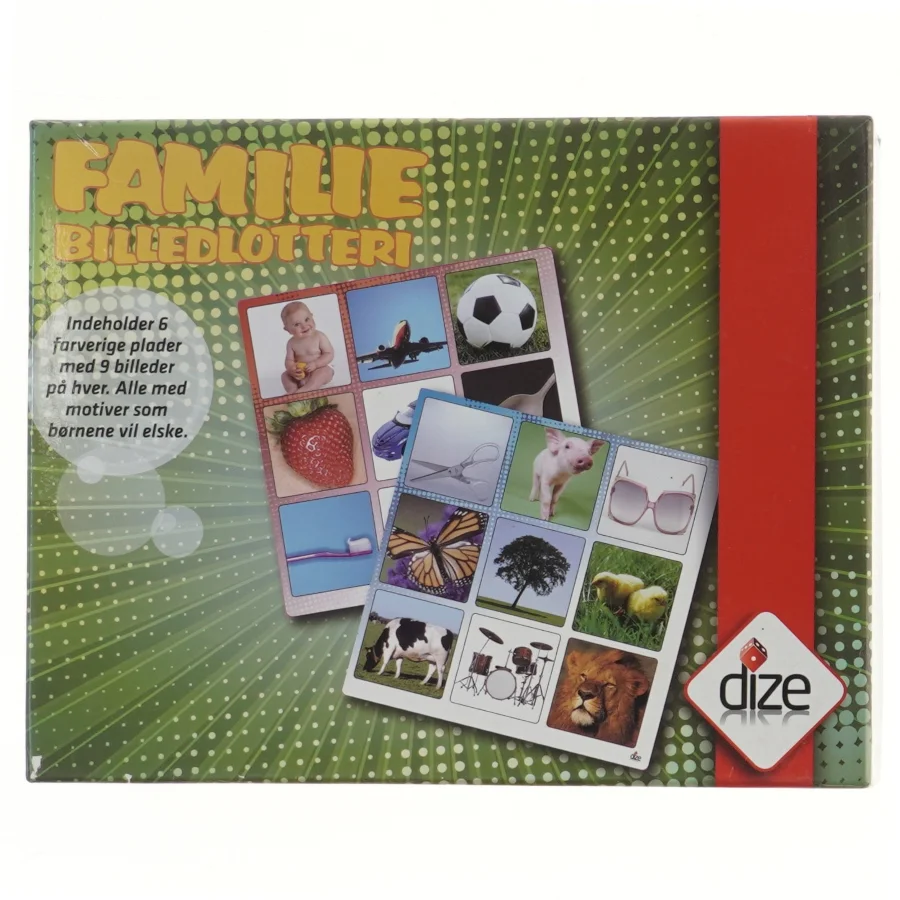 Familiebilledlotteri af Dize (str. 28x22 cm)