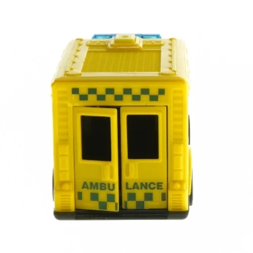 Legetøjsambulance fra Dickie Toys (str. 8x7x17,5 cm)