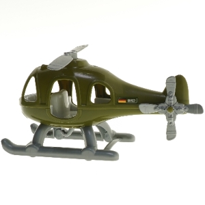 Lille plastik helikopter legetøj (str. 15x12,5x29 cm)