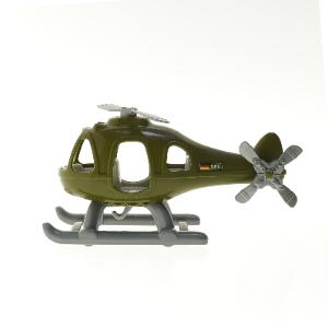 Lille plastik helikopter legetøj (str. 15x12,5x29 cm)