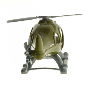Lille plastik helikopter legetøj (str. 15x12,5x29 cm)