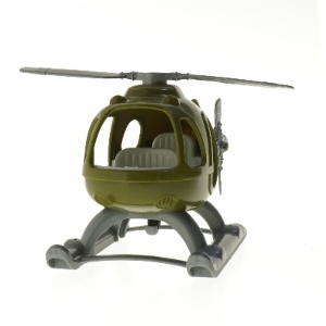 Lille plastik helikopter legetøj (str. 15x12,5x29 cm)