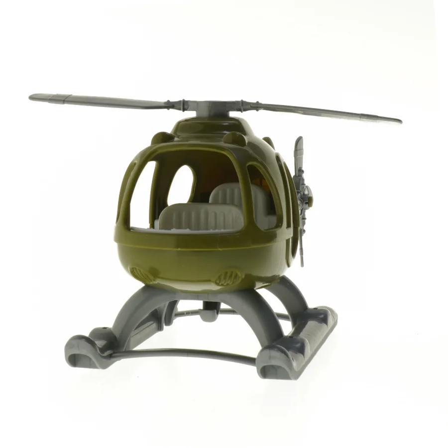 Lille plastik helikopter legetøj (str. 15x12,5x29 cm)
