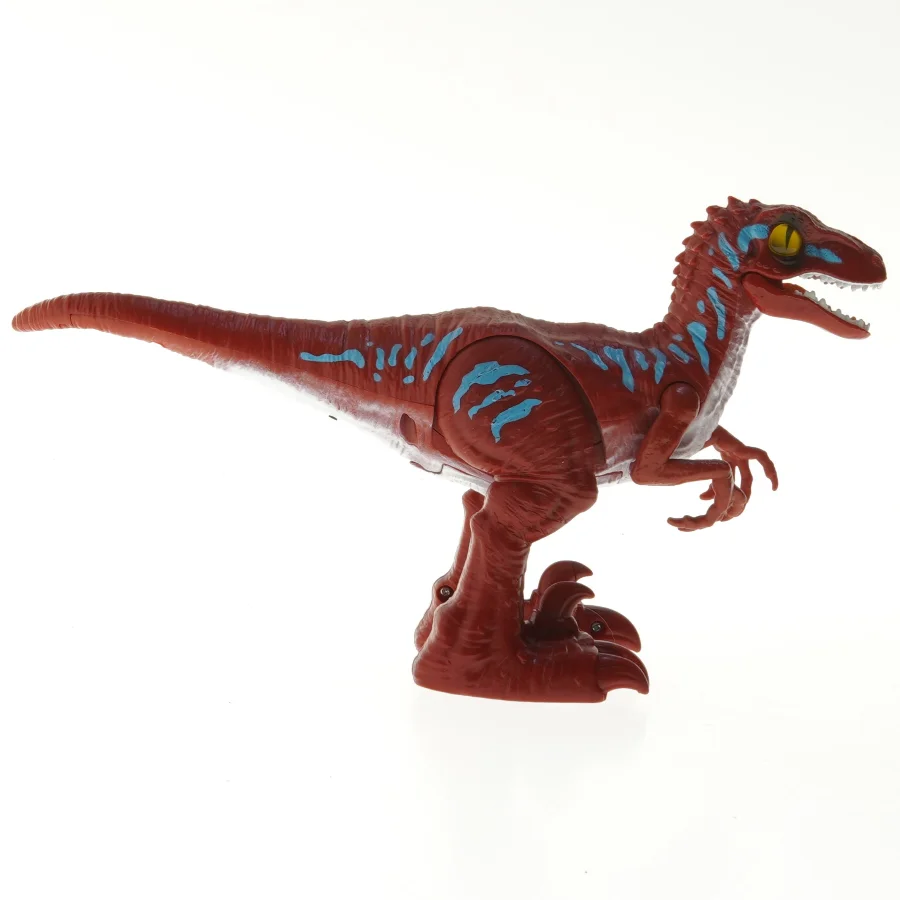 Rød dinosaur legetøjsfigur (str. 27 cm)