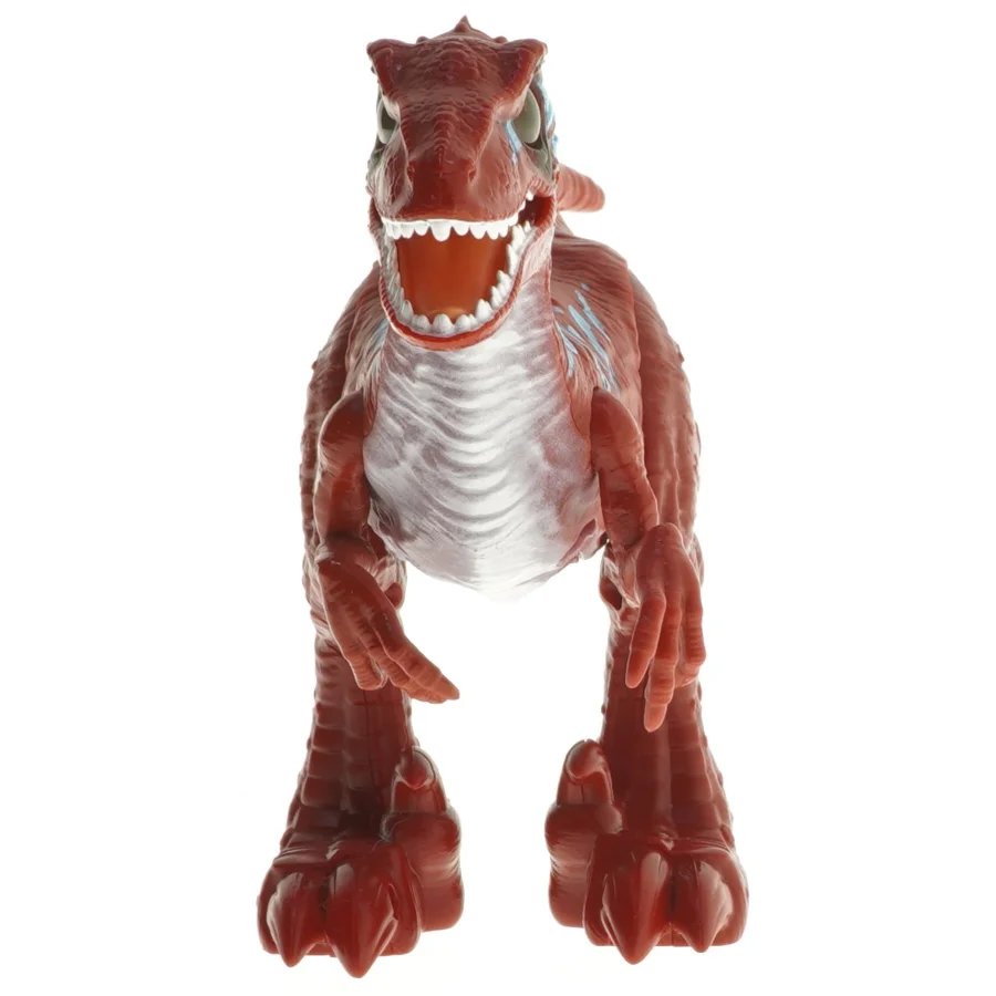 Rød dinosaur legetøjsfigur (str. 27 cm)