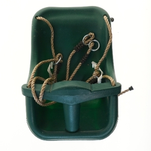 Grøn plastiksæde (str. 54x35 cm)