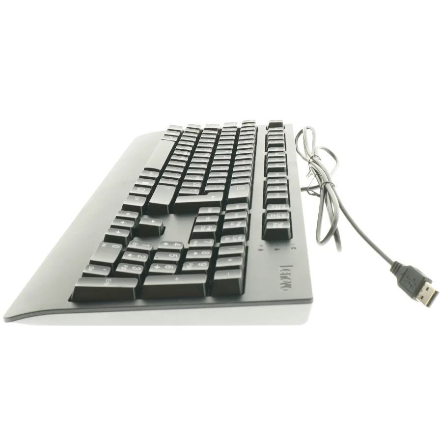 Lenovo tastatur med USB tilslutning fra Lenovo (str. 45x16,5 cm)