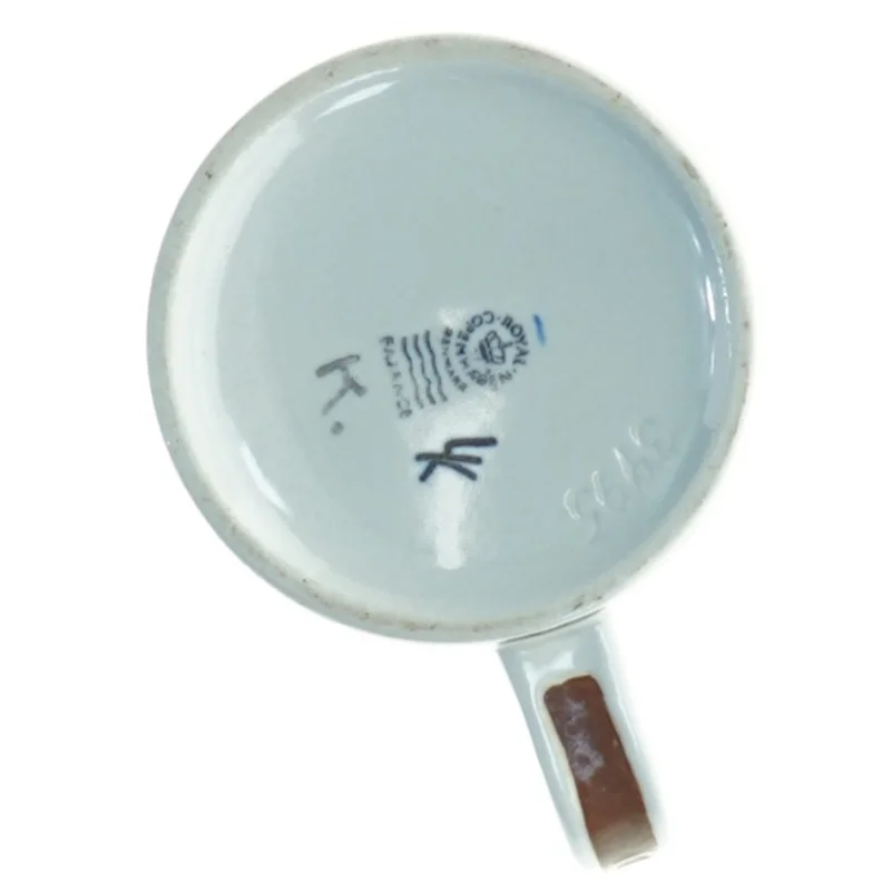 Keramikkrus 1978 fra Royal Copenhagen (str. 7,5 x 6,5 cm)