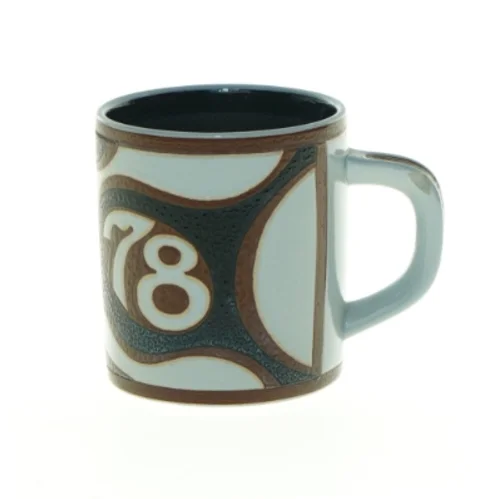 Keramikkrus 1978 fra Royal Copenhagen (str. 7,5 x 6,5 cm)