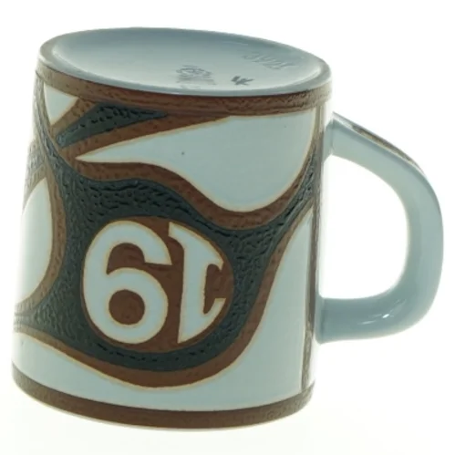 Keramikkrus 1978 fra Royal Copenhagen (str. 7,5 x 6,5 cm)