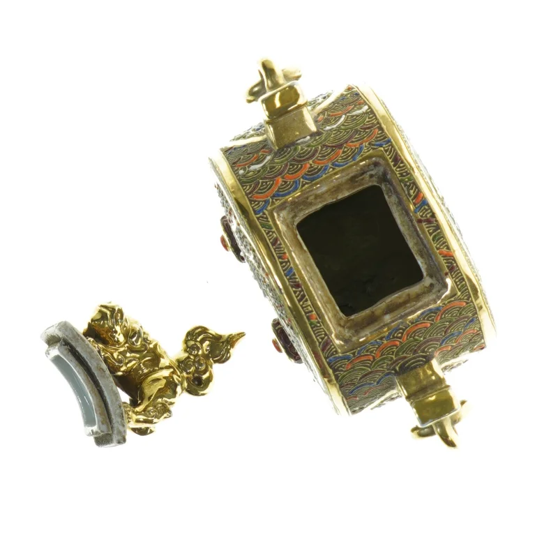 Asiatisk vase (str. 19 x 15 cm)