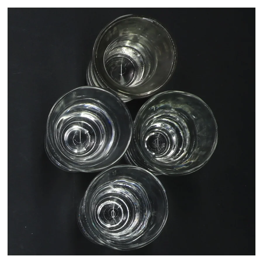 Sæt med fire shotglas (str. 7 cm, 4 styk cm)