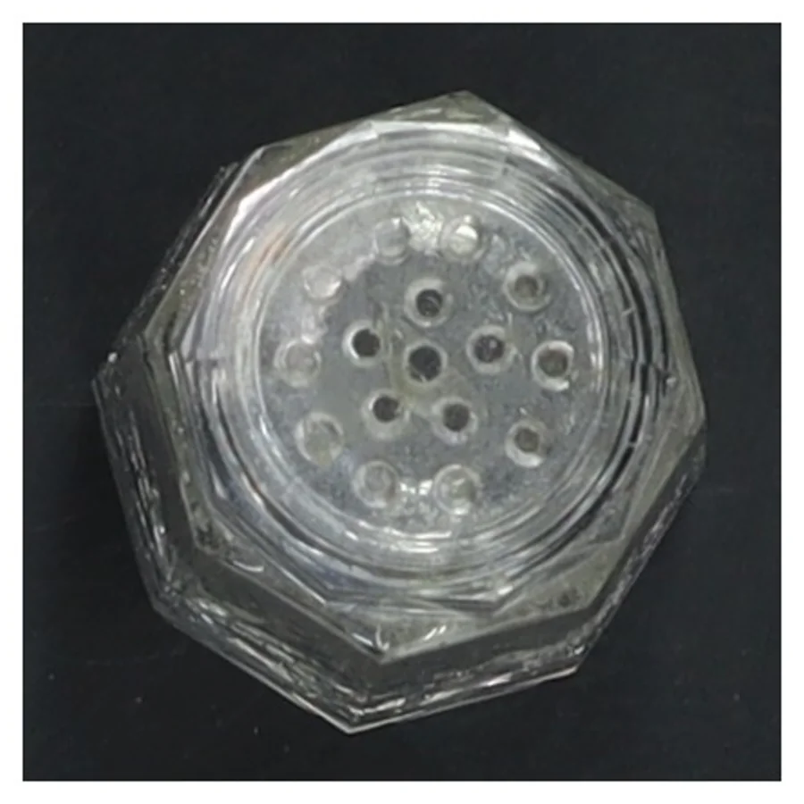 Krydderikrukke af glas (str. 8 cm)