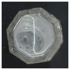 Krydderikrukke af glas (str. 8 cm)