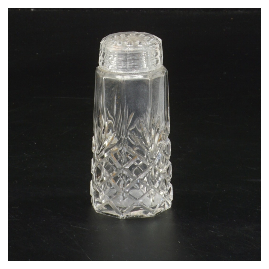 Krydderikrukke af glas (str. 8 cm)