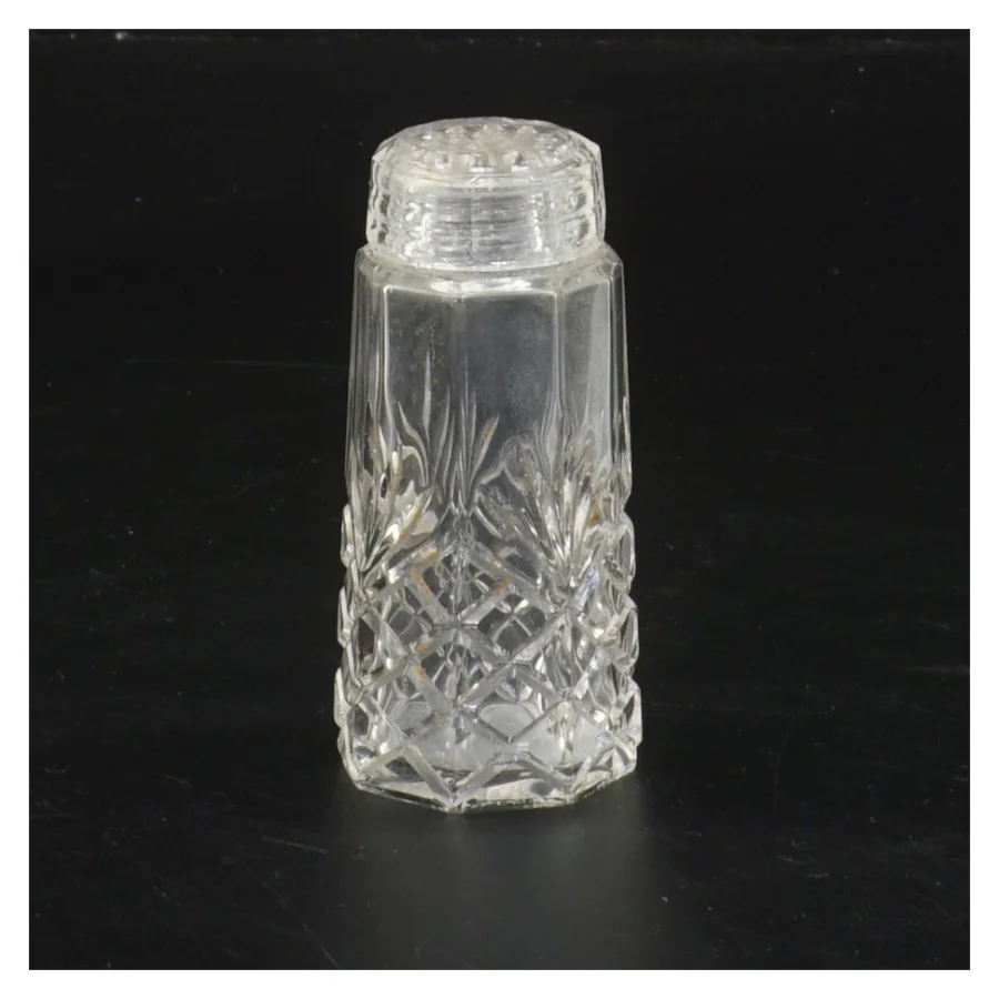 Krydderikrukke af glas (str. 8 cm)