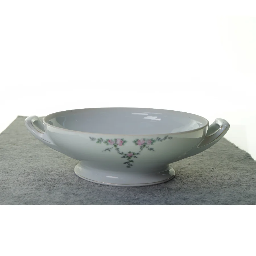 Skål med hanke fra Pt (str. 22 x 27 x 7 cm)