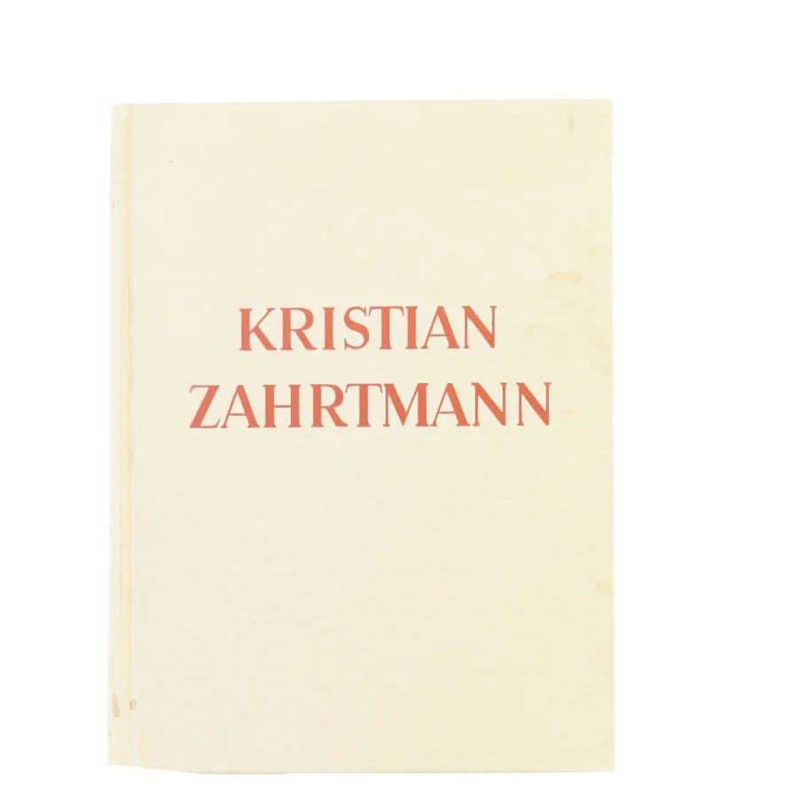 Kristian Zahrtmann fra S Danneskjold Samøe Rasmus Naver (str. 33 x 24 x 5 cm)