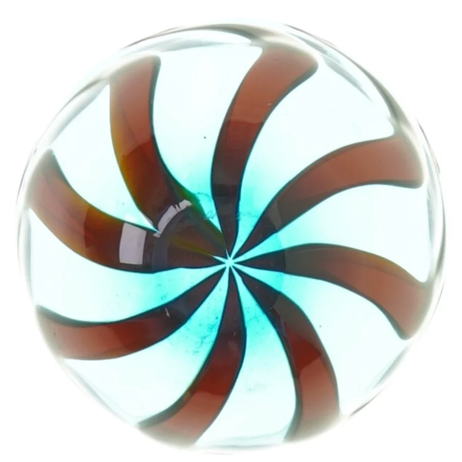 Skål i glas (str. 11 x 8 cm)