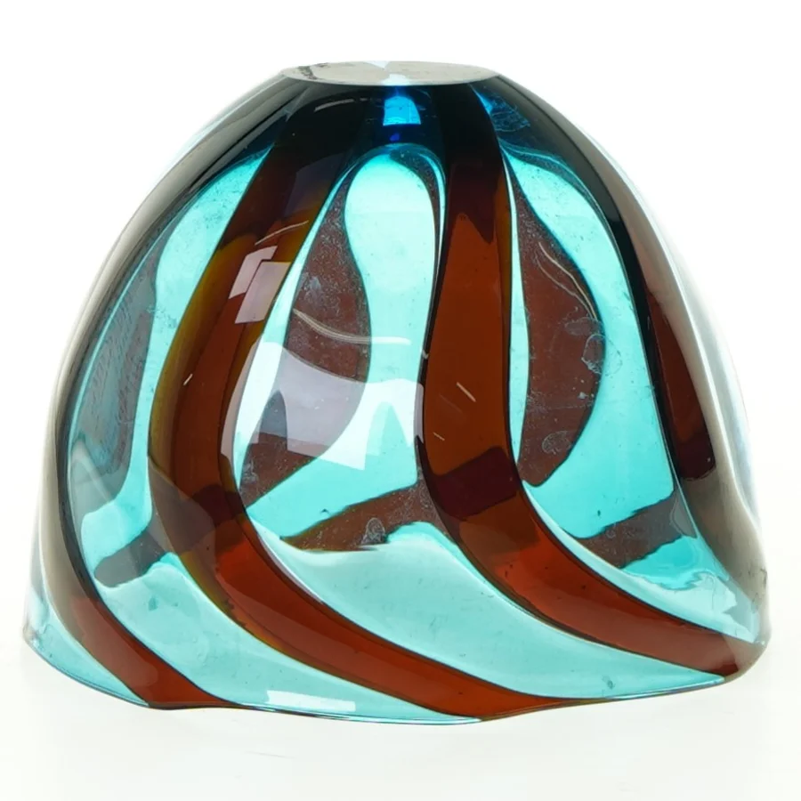 Skål i glas (str. 11 x 8 cm)