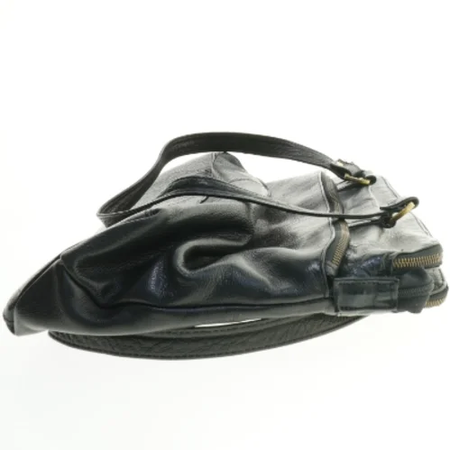 Sort lædertaske The Monte fra The Monte (str. 46x32 cm)