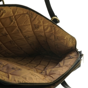 Sort lædertaske The Monte fra The Monte (str. 46x32 cm)