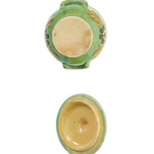 Krukke med låg (str. 12 x 7 cm)