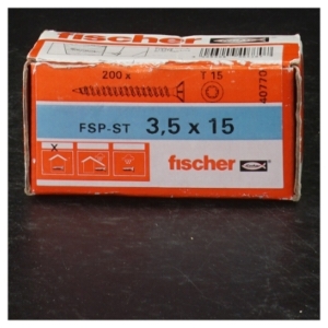 Fischer skruer (str. 3,5 x 15 mm)