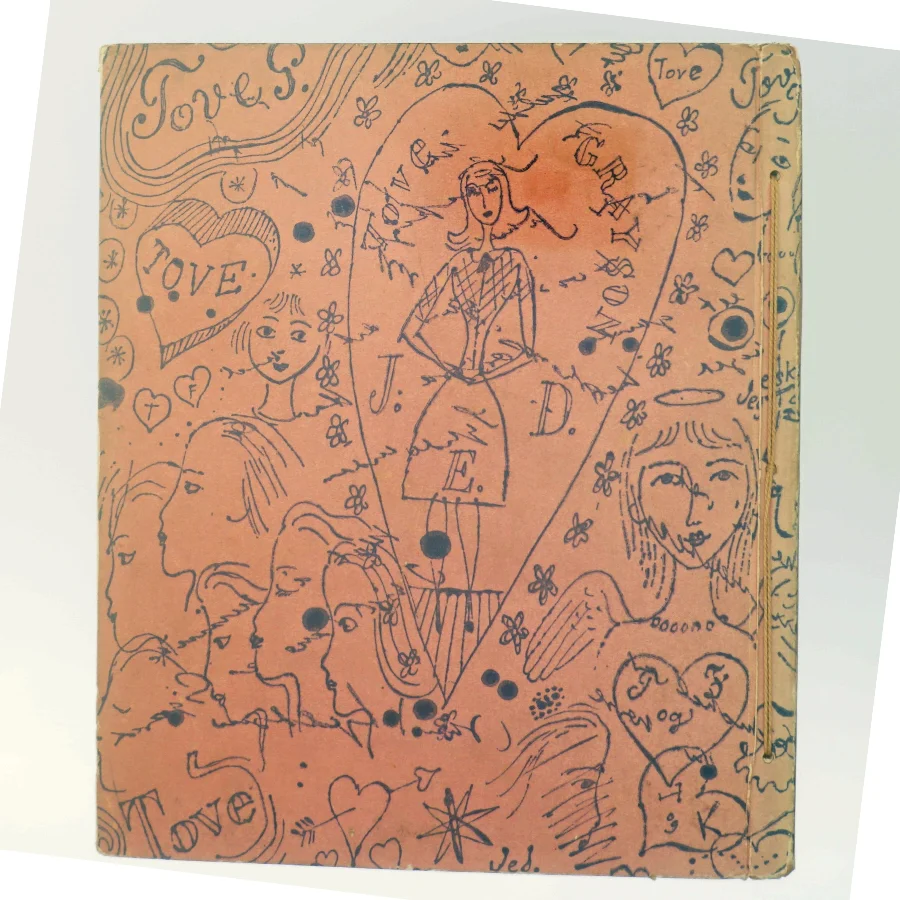 J.e.d. en roman i breve Af Edith Rode