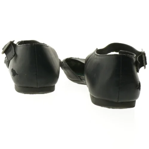 Brugte damesandaler med blomsterprint (str. 40)