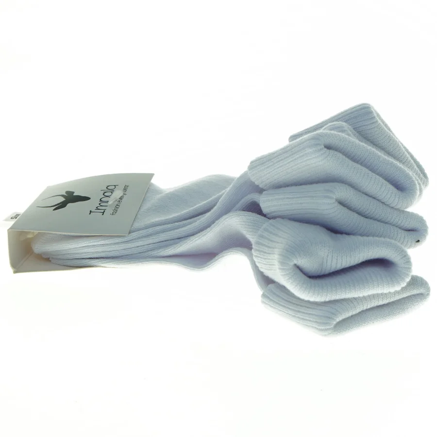 Hvide bomuldsstrømper (str. 20 til 22)