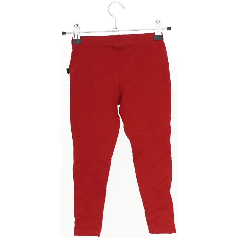 Røde Leggings (str. 104 cm)
