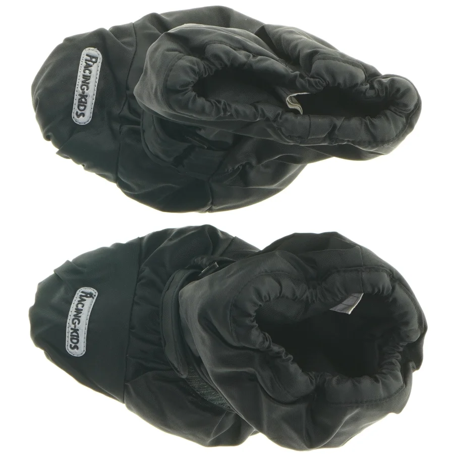 Sorte overtrækssko (str. 2)