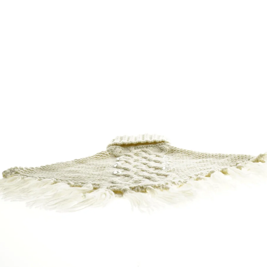 Strikket halstørklæde poncho