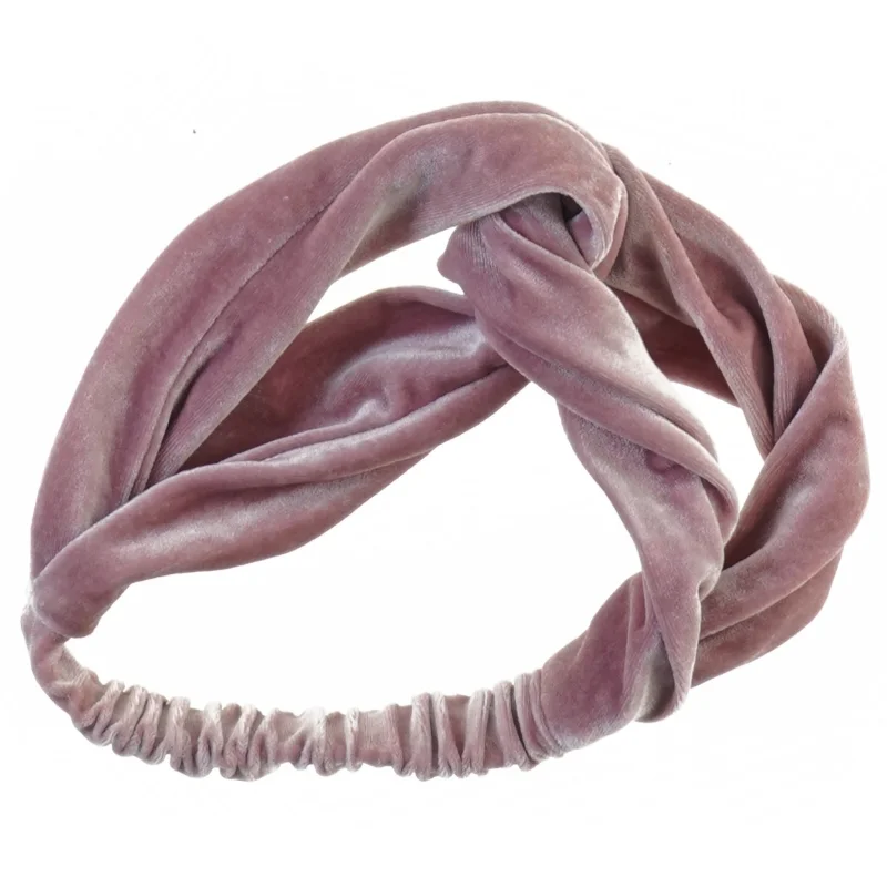Velour hårbånd 