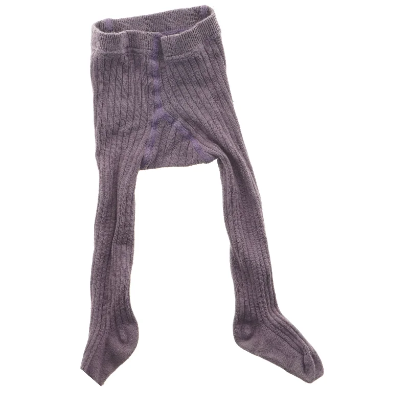 Strikkede babystrømpebukser