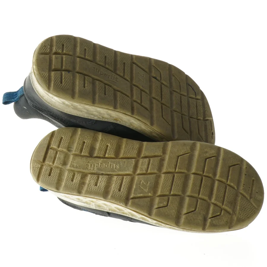 Brugte sorte børnesko med velcro fra Superfit (str. 27)