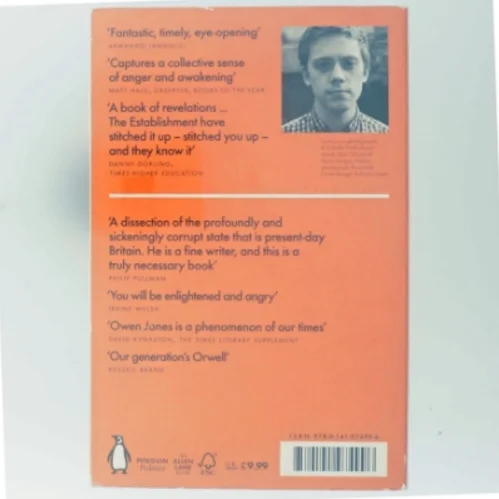 The establishment af Owen Jones (f. 1984) (Bog)