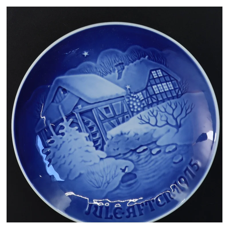 Juleplatte 1975 fra B&G (str. Ø 18 cm)
