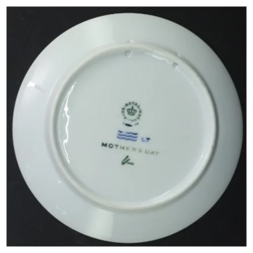 Mors dags platte 1974 fra Royal Copenhagen (str. Ø 15 cm)