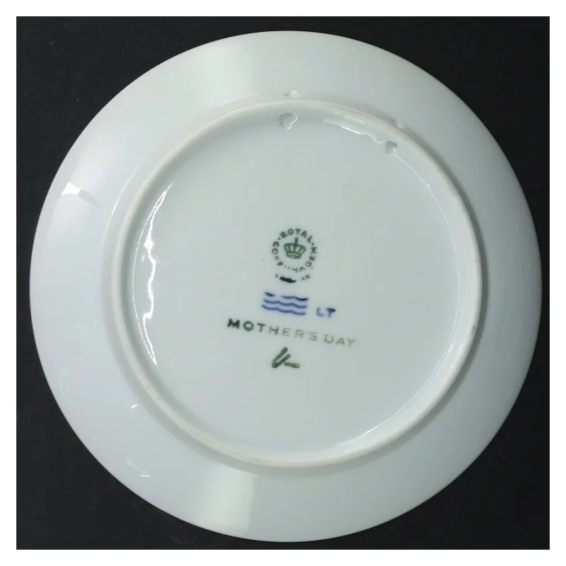 Mors dags platte 1974 fra Royal Copenhagen (str. Ø 15 cm)